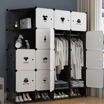 Выдвижные шкафы Шкафы-купе Вешалка для одежды из домашней ткани Складная Вешалка для одежды Шкаф для хранения Органайзер Мебель для прихожей XF116YH