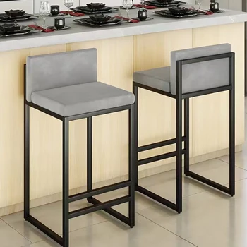Высокие барные стулья, Офисная Роскошная стойка, Дизайнерский стул, Скандинавский стул, мебель для кафе Banco Para Barra De Cocina