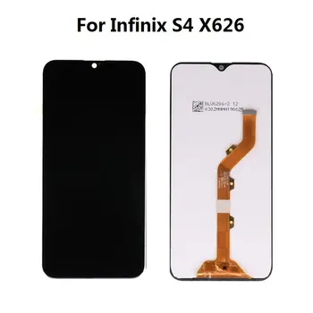 Высокое качество AAA для Infinix S4 X626 ЖК-экран и сенсорный экран с цифровым преобразователем в сборе черный