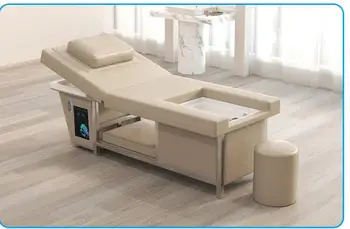 Высококачественная электрическая кровать, шампунь, массажная кровать, водный цикл, фумигационные ножки