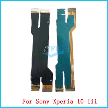 Гибкий ЖК-дисплей для Sony Xperia 10 III XQ-BT52 SO-52B SOG04 Разъем для материнской платы Запасные части для гибкого ЖК-кабеля