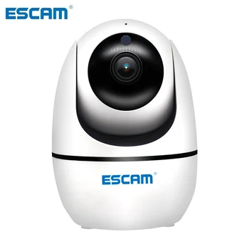 Горячая распродажа 2019 ESCAM PVR008 2MP 1080P Беспроводная PTZ-камера с автоматическим отслеживанием, Обнаружение движения, P2P IP-камера