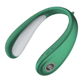 Грелка для рук с подогревом шеи 8000 мАч, грелки для рук, Портативная подвесная грелка, USB-грелка для рук, тепловой пакет зеленого цвета