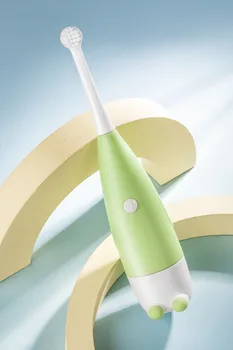 Детская звуковая электрическая зубная щетка, противоскользящий ультразвуковой вибратор, водонепроницаемая детская электрическая зубная щетка с вибрацией