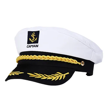 Детские шапки Унисекс с вышивкой Captain Ny Для мужчин, взрослых, яхты, корабля, мужские и женские морские кепки