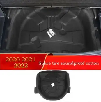 Для Ford Explorer 2020 2021 2022, Коробка для запасных шин, Звукоизоляция, хлопок, Теплоизоляция багажника, пена, пламя, Шумоподавление C