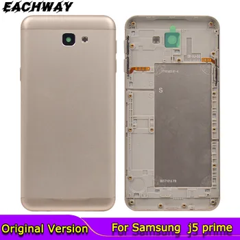 Для Samsung Galaxy J5 Prime G570 G570F G570K Задняя Крышка Батарейного отсека Задняя Стеклянная Крышка Корпуса SAMSUNG j5 prime Крышка Батарейного отсека