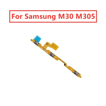 для Samsung M30 M305 Боковая Клавиша Регулировки громкости Питания Кнопка Включения выключения Гибкого кабеля SAMSUNG M305 Запасные Части для Гибкого кабеля