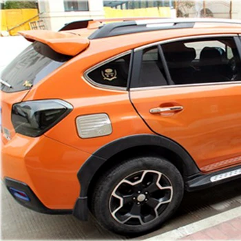 Для Subaru XV 2009-2016 Высококачественный АБС-пластик, задний спойлер на крыше, крыло, выступ багажника, крышка багажника, автомобильный стайлинг
