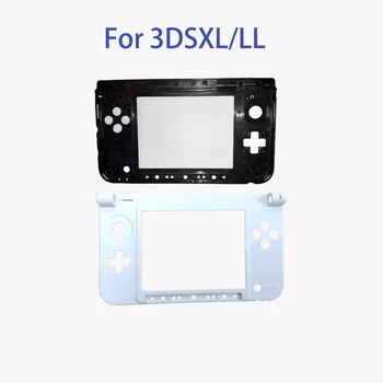Замена средней пластиковой рамки корпуса корпуса для Nintend 3DS XL LL для 3dsxl ll корпус корпуса белый/черный