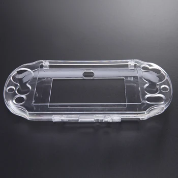 Защитный чехол из прозрачного хрусталя, жесткая защитная оболочка, тонкий игровой Прозрачный чехол для защиты кожи для Sony PS Vita 2000 slim/PSV New