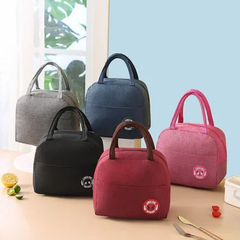 Изолированная сумка для ланча для женщин, детская сумка-холодильник, термосумка, переносной ланч-бокс, пакет со льдом, сумка-тоут, сумки для пикника, сумки для ланча на работу
