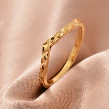 Индийские кольца для женщин Мужчин девочек 24-Каратное Дубайское позолоченное обручальное кольцо Bridal Jewelleri Эфиопское Нигерийское кольцо для женщин