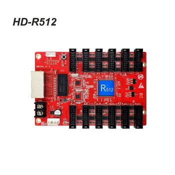 Интерфейс передачи данных HD-R512 HUB75 полноцветный светодиодный дисплей RGB, принимающая карта, 192x256 пикселей, поддерживает все модули, управляющая карта