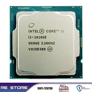 Используемый Четырехъядерный Восьмипоточный процессор Intel Core i3 10100E 3,2 ГГц 6M 65W LGA 1200 без Кулера