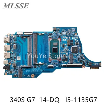 Используется для материнской платы ноутбука HP OEM 14-DQ 340S G7 с процессором I5-1135G7 DA0PAHMB8E0 0PAH, 100% сертифицированная быстрая поставка