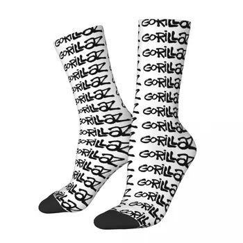 Классические чулки Gorillazly R311 - лучшая покупка эластичных носков Funny Geek с контрастным цветом.