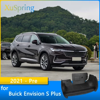 Коврик в багажник автомобиля, грузовой вкладыш для Buick Envision S Plus 2021-Pre 7 мест, Прочный чехол для багажника, защитный дизайн
