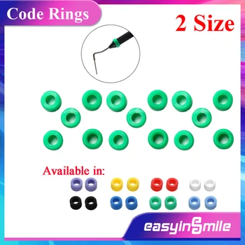 Кольца Easyinsmile с цветовым кодом для зубов, автоклеющиеся силиконовые гигиенические эндодонтические инструменты S /L