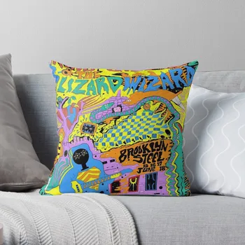 Король Гиззард и волшебник-ящерица Brooklyn Steel Арт-подушка на заказ, фото декоративный чехол для подушки