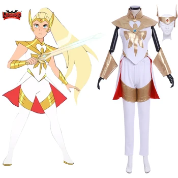 Легенда косплея Ше Ра и принцессы силы Ше Ра косплей костюм принцессы боевой костюм Костюм на Хэллоуин на заказ