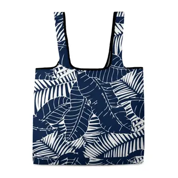Легкая складная сумка для хранения покупок, многоразовая сумка для бакалеи большой емкости, простая сумка-ранец для супермаркета для студентов