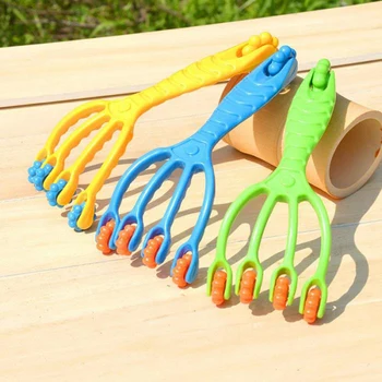 Массажер на 4 пальца, Подвижный Пластиковый Массажер для тела, Снимающий Усталость Ягодиц, бедер, головы, ног