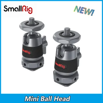 Мини-шаровая головка SmallRig 1/2 ШТ со съемным креплением для холодного башмака Крепит к Камере Подсветку монитора и видеоаксессуары 2948