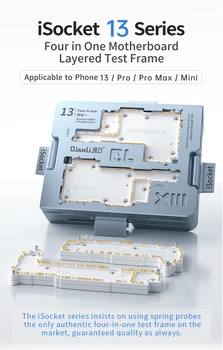 Многослойная тестовая рамка материнской платы Qianli iSocket 13 серии для iPhone 13-13 Pro Max, функция логической платы, Быстрый диагностический тестер