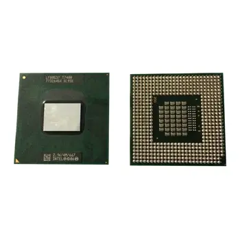 Мобильный ноутбук Intel Core 2 Duo T7400 с двухъядерным процессором 4M/667 SL9SE с частотой 2,16 ГГц, бесплатная доставка