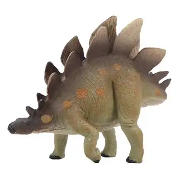 Модель динозавра Стегозавра Трицератопса Игрушка Настольное украшение Фигурка динозавра для детей Развивающая игрушка