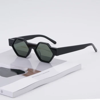 Модные солнцезащитные очки Polygon в винтажной оправе, женские 2022, классические, роскошные, брендовые, дизайнерские, трендовые солнцезащитные очки для путешествий Для man367