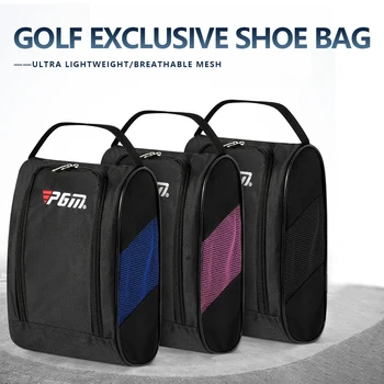 Мужская сумка для обуви для гольфа, портативная нейлоновая дорожная обувь, сумки-переноски на молнии, ручные дышащие ультралегкие спортивные аксессуары