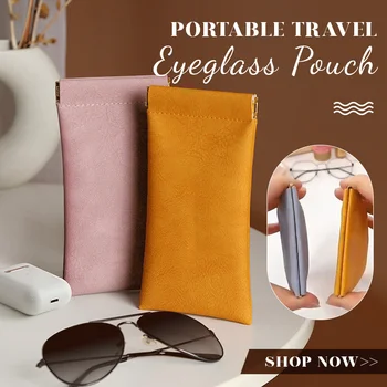 Мягкая водонепроницаемая сумка для солнцезащитных очков, автоматическое закрывание, пылезащитный чехол из микрофибры, карманная сумка для переноски очков, Портативные очки для путешествий