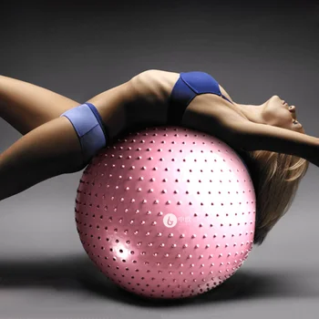 Мяч для йоги, Спортивные мячи для фитнеса, Пилатес, Гимнастический баланс, Фитбол, массаж, тренировки, похудение, мяч для беременных детей