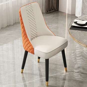 Напольные кухонные кресла для отдыха Nordic Modern Luxury Accent Обеденные стулья Мобильный офис Эргономичные мебель для библиотеки Muebles.
