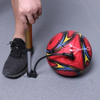 Насос для накачивания велосипедных шин Адаптер клапана Schrader Портативный насос для накачивания шариков Легкий для велосипеда Футбольный Баскетбольный инструмент для велосипеда