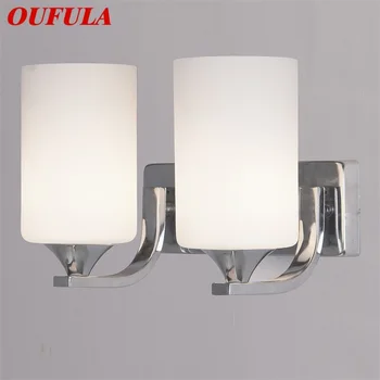 Настенные светильники OUFULA, современные светодиодные светильники, простой внутренний светильник, декоративный для дома, прикроватный