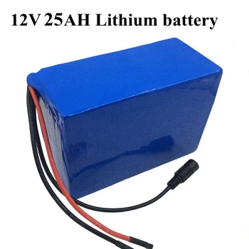 Настроить 12v 25ah Литиевый Аккумулятор 18650 Li Ion BMS 3S для Ксеноновой Лампы Источник Питания Электроинструмента + Зарядное Устройство 3A
