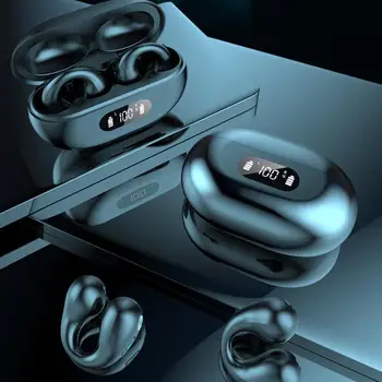 Наушники R15 TWS 5.3 с интеллектуальным шумоподавлением, музыкальная Bluetooth-гарнитура с костной проводимостью для Lenovo Xiaomi Iphone