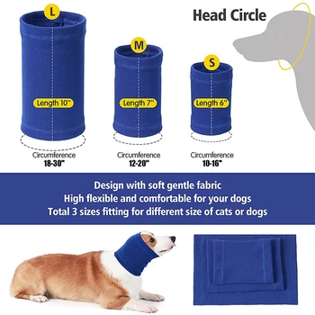 Наушники для собак с защитой от шума, защита для ушей, подходит для купания собак