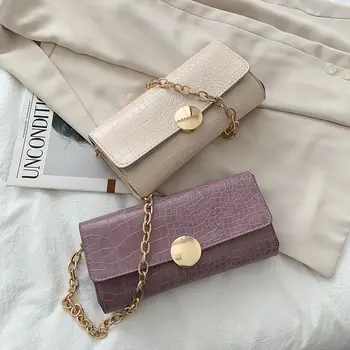 Нишевые сумки Женские Ins, популярная новая модная сумочка на цепочке, сумка для подмышек