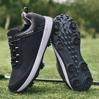 Новая мужская обувь для гольфа, женская тренировочная одежда для гольфа, Удобная обувь для ходьбы, Роскошные спортивные кроссовки