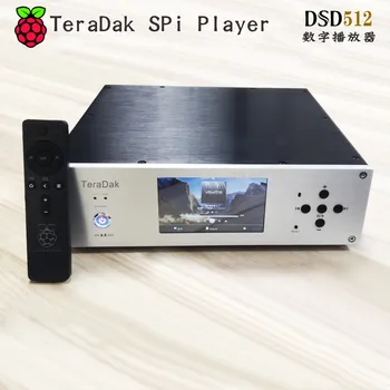 Новейший SPi-плеер TeraDak + цифровой проигрыватель DSD512 нового поколения без потерь, цифровой проигрыватель с аналоговым выходом ES9038