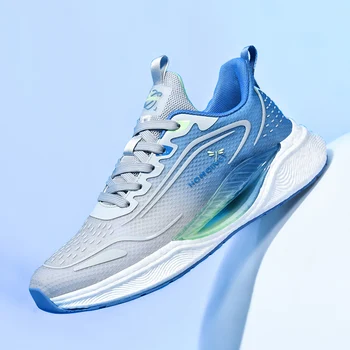 Новые Марафонские кроссовки для бега, мужская дышащая спортивная обувь для бега трусцой, Брендовые Дизайнерские кроссовки Хорошего качества, мужская спортивная обувь для спортзала.