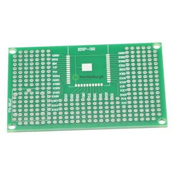 НОВЫЙ 5x7 см Двухсторонний Прототип Печатной платы Расширения для Arduino ATMEGA328P UNO R3 Shield ESP8266 ESP-12E ESP-12F E