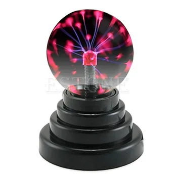 Новый USB Magic Black Base Стеклянный плазменный шар, сфера, лампа-молния, Световая вечеринка