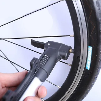 Новый Велосипедный воздушный насос Из алюминиевого сплава + ПК MTB Велосипедный насос Ручной Воздушный насос Воздушный шар Для накачивания шин Клапан Шредера Аксессуары для велосипедов