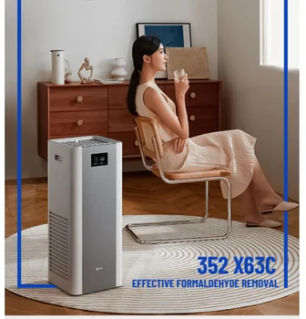 Новый очиститель воздуха для удаления формальдегида 352 X63C, небольшой бытовой очиститель воздуха X60, обновление для дома, Спальни, Офиса