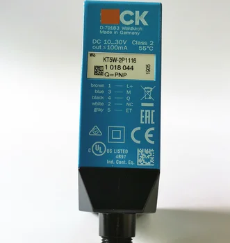 Новый фотоэлектрический переключатель датчика патологического цвета KT5W-2P1116 1018044 KT5W-2P1116